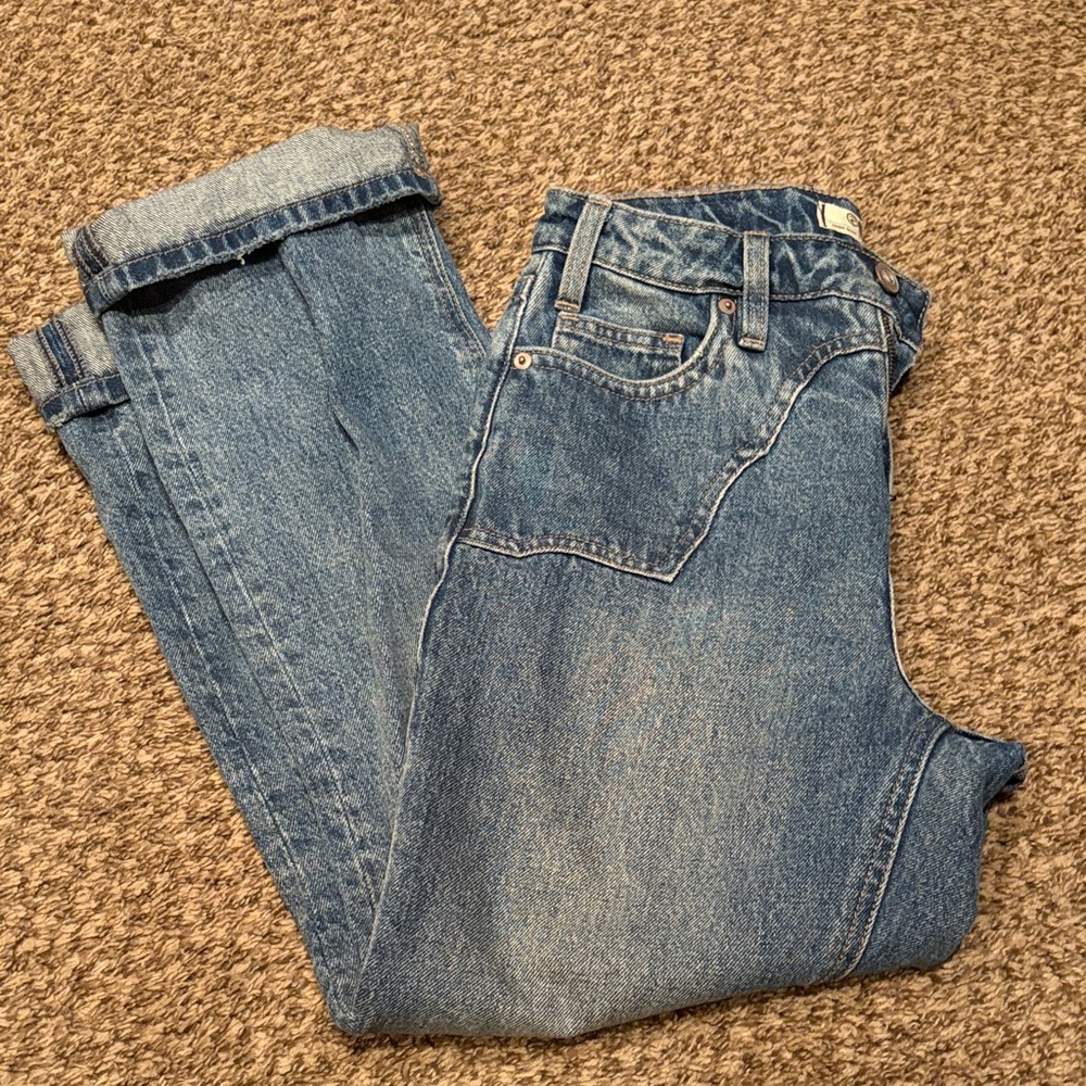 Rock & Roll Cowgirl Blue Straight Leg Jeans